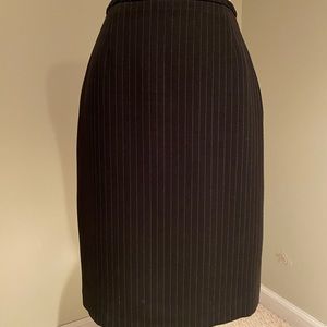 Ann Taylor pinstripe skirt